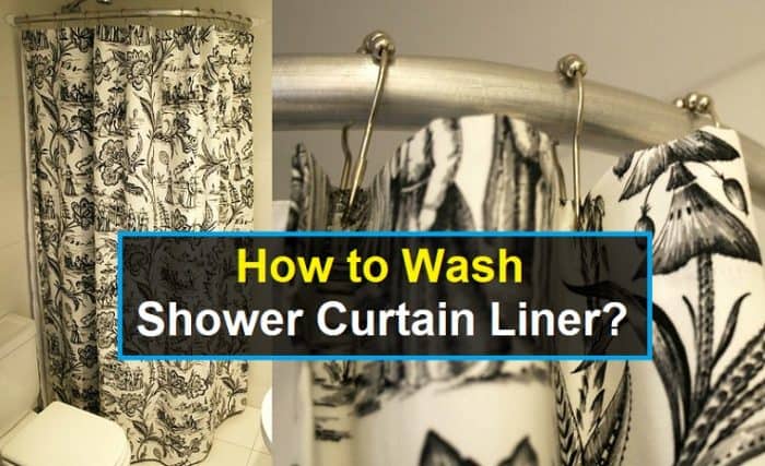How to Wash Shower Curtain Liner